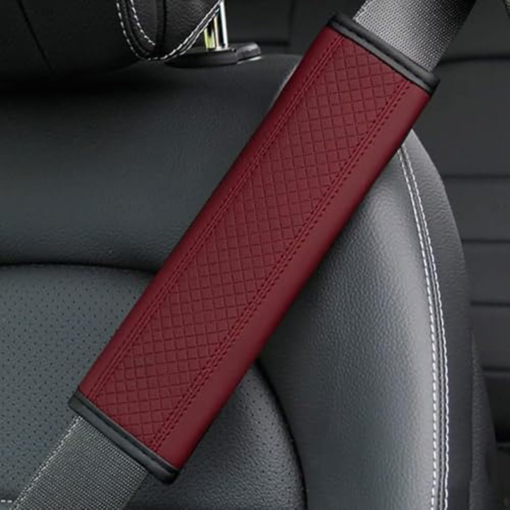KMNBHTS 2Pcs Car Seat Belt Pads, for Ford Puma 2019-2024 Seatbelt Protector Cover Pad Car Safety Seat Belt Strap Shoulder Harness,E