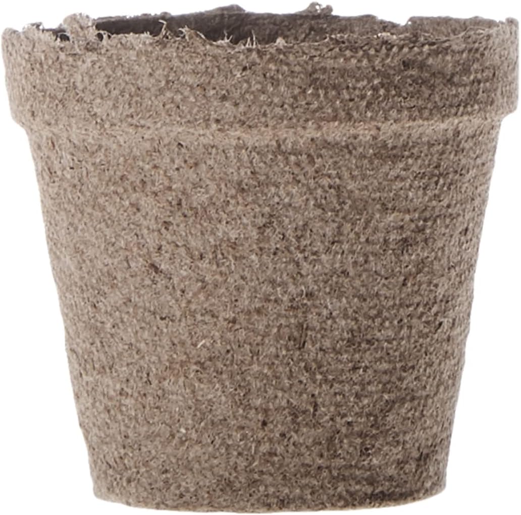 Jiffy-Pots Organic Seed Starting 2" Biodegradable Peat Pots, 26 Pack