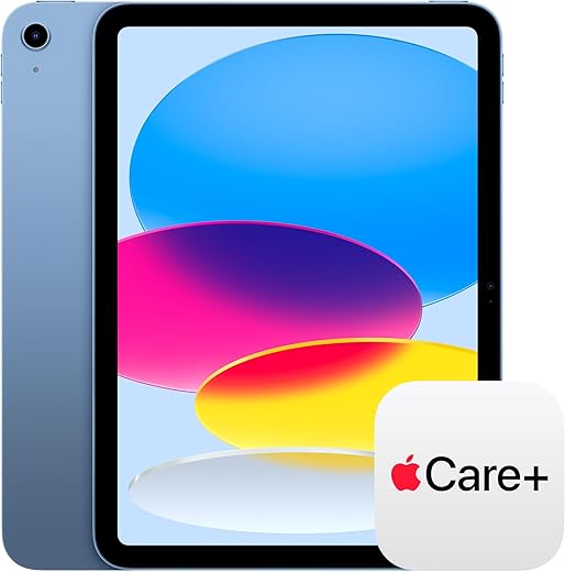 Apple iPad 11-inch: A16 chip, 11-inch Model, Liquid Retina Display, 128GB, Wi-Fi 6, 12MP Front/12MP Back Camera, Touch ID, All-Day...