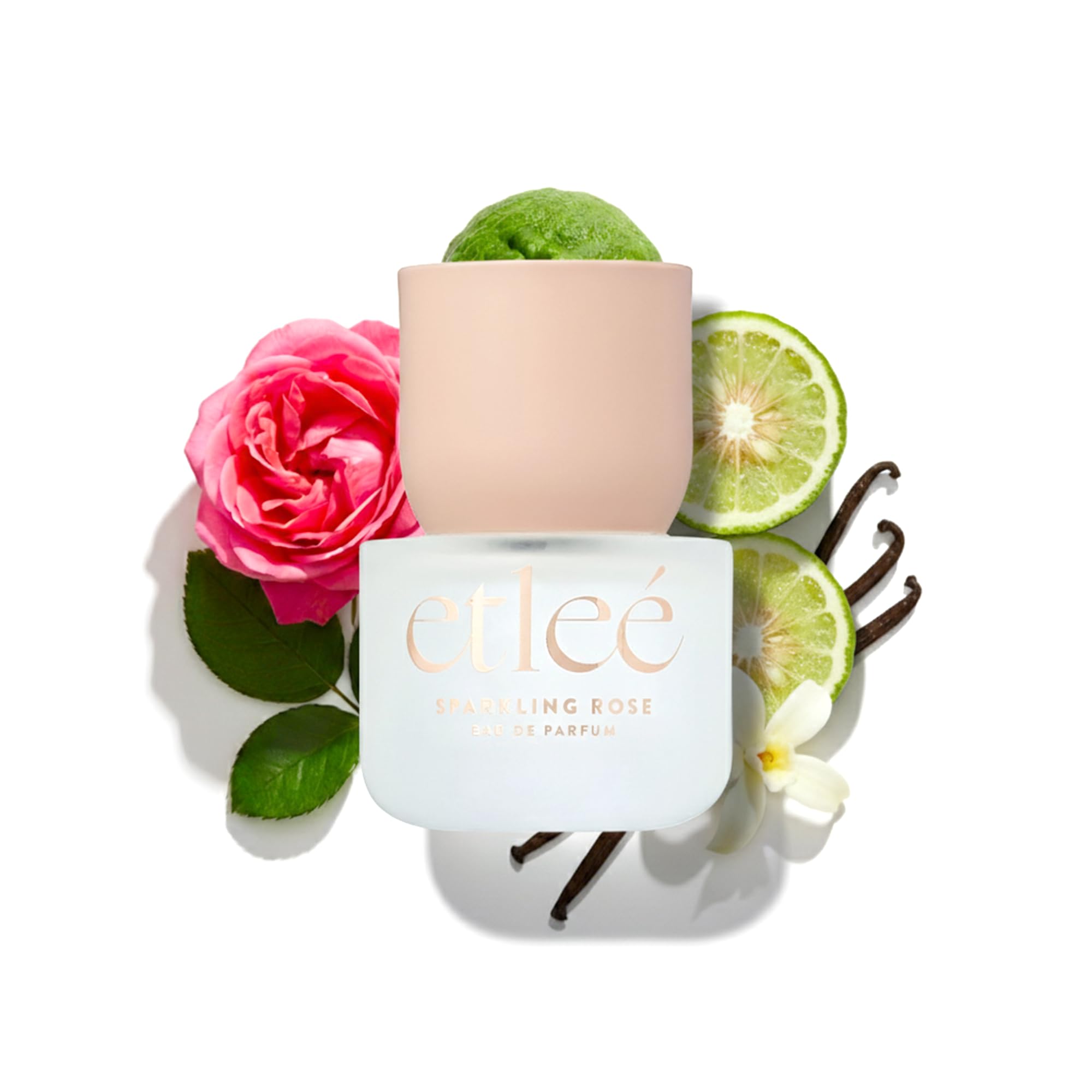 Amazon.com : ETLEÉ Sparkling Rose Eau de Parfum 1.01oz, Long
