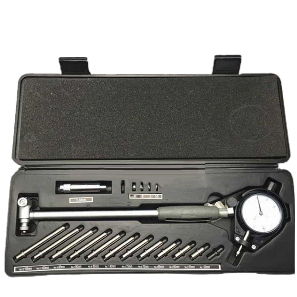 Jauge d'alésage Jauge Set 18-35 mm/35-50 mm/50-160 mm Diamètre intérieur Comparateur Alliage d'aluminium Haute précision 0,01 mm Dial Bore Gauge Outil de mesure industriel