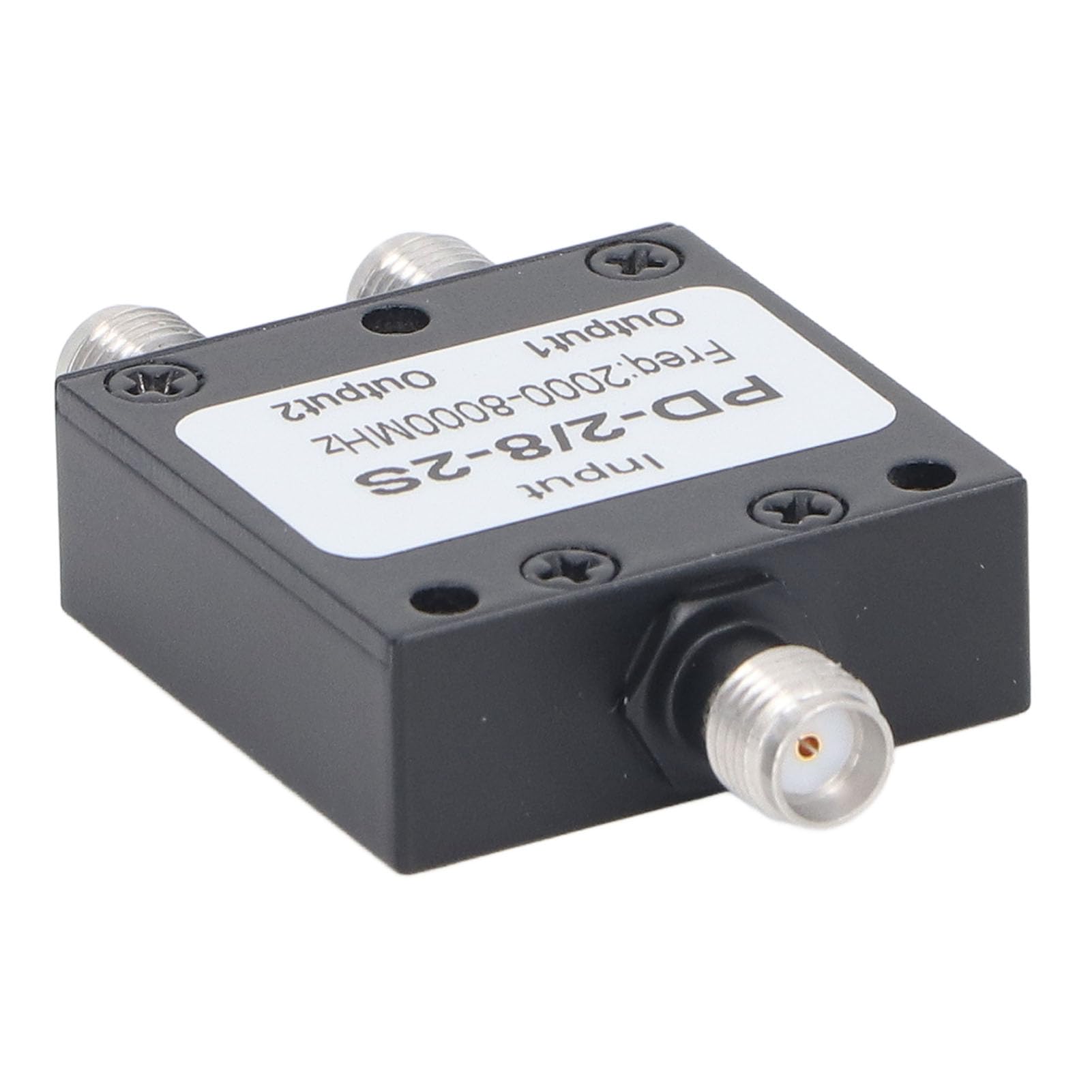 Divisor de Potencia SMA Divisor de Potencia de 2 Vías 2 a 8 GHz Baja Pérdida de Inserción Divisor de Potencia RF de Alto Aislamiento Divisor de Señal para Sistema de Antena