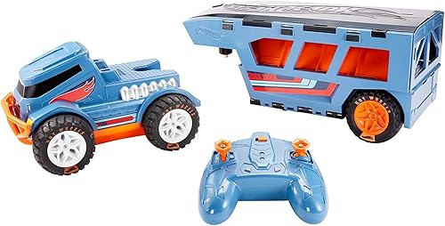 Miniatura 5 de Hot Wheels RC Trick Truck Transformando Stunt Park, vehículo