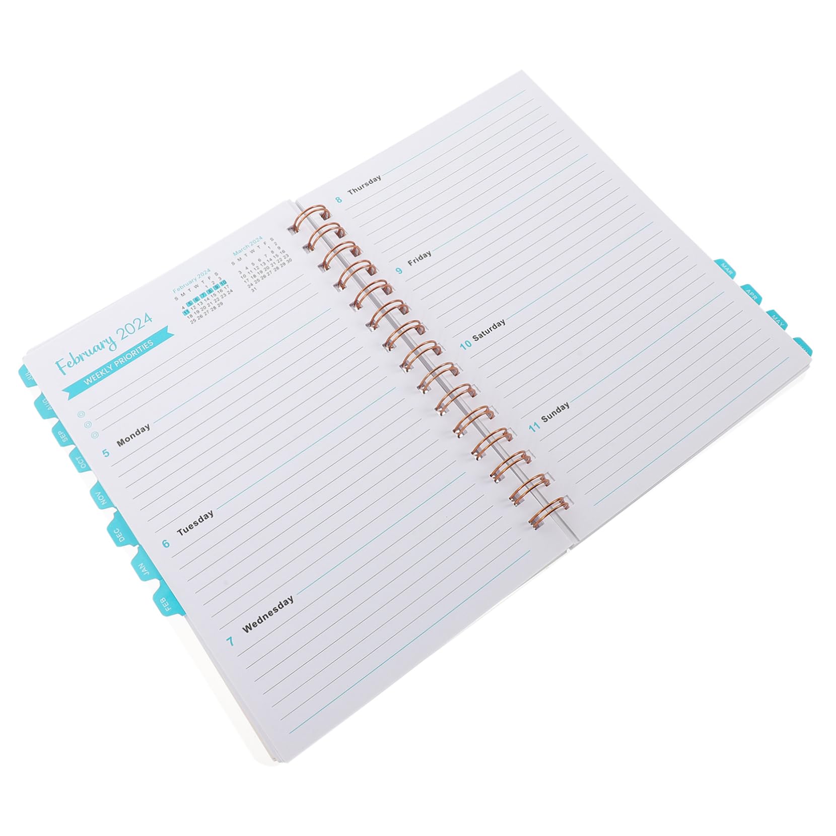 VILLCASE 4pezzi Agenda Accademica Multi- Planner Portatile Per e Scuola Organizzatore Per Studenti e Lavoratori Spessa Anti- Design