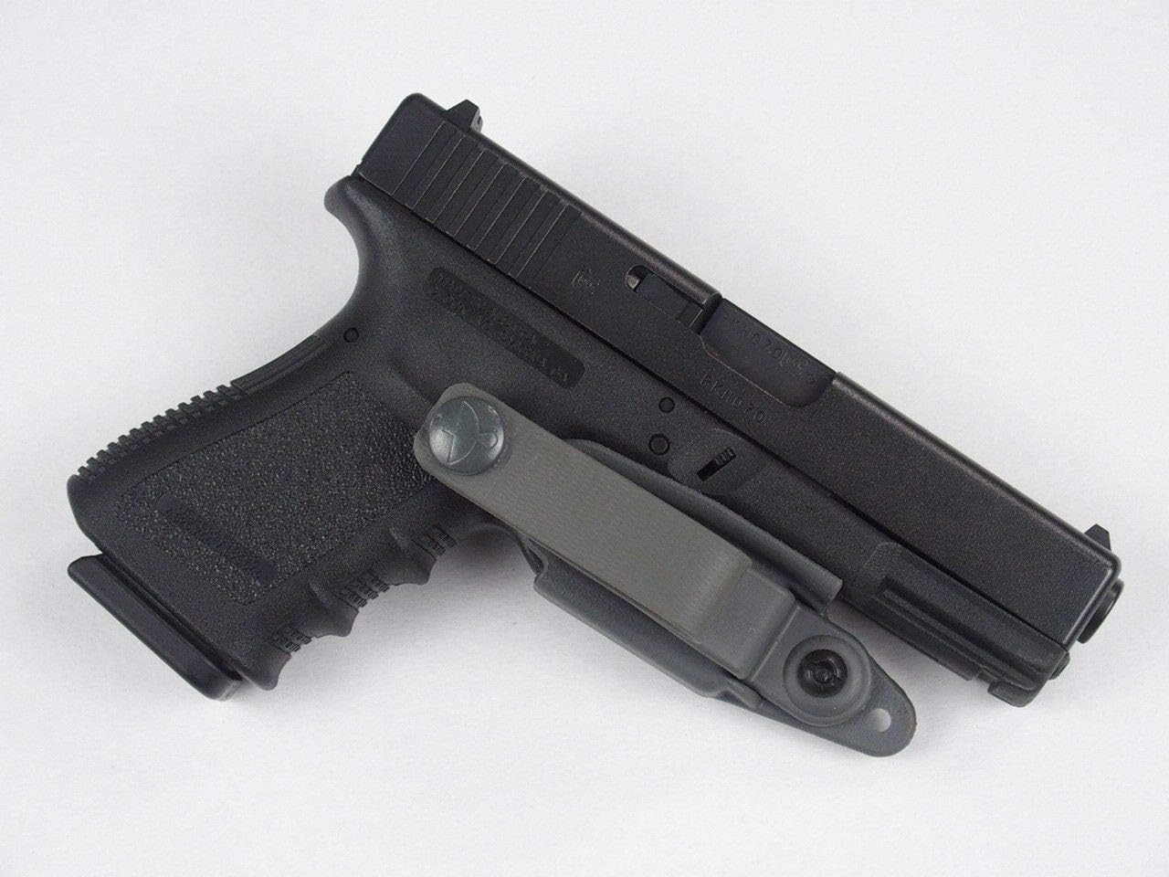 Raven Concealment Systems VG2/Vanguard 2 Holster Basic Kit for Glock Gen 3 & 4 Models, Wolf Grey, Ambidextrous