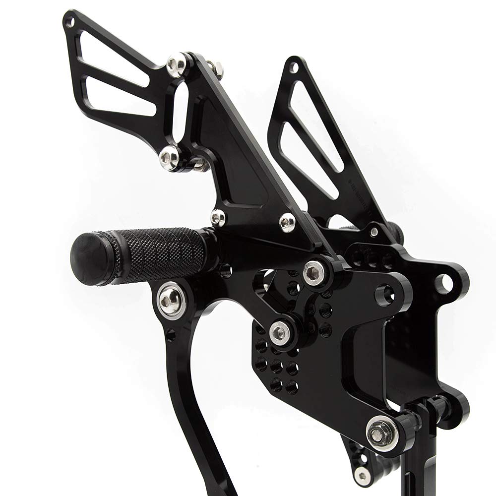 Amazon.com: CNC ZX10R 06-10 Motorcycle Adjustable Rearsets