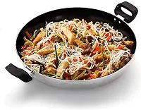 Panela Wok Nº30 Com Alças Alumínio Teflon Interno Ref.0.179