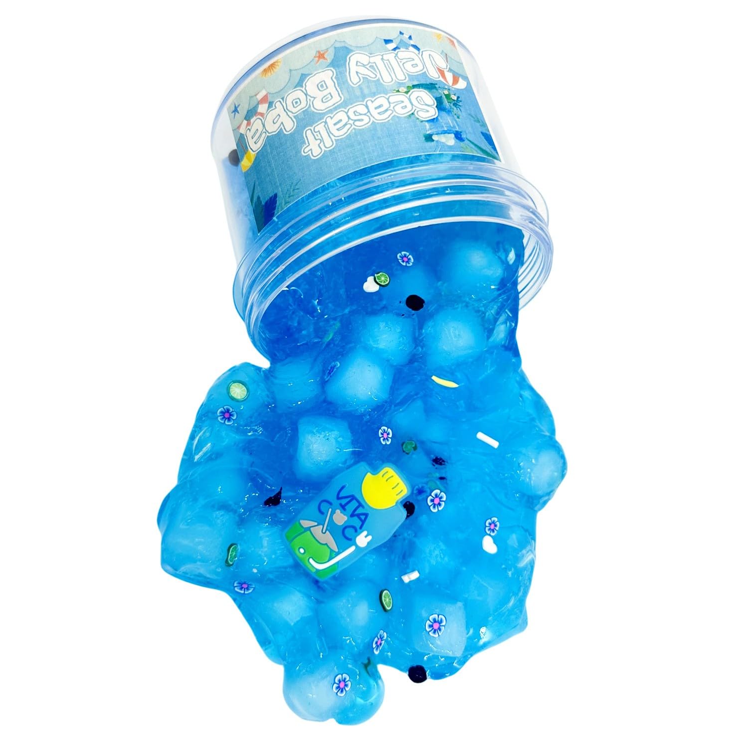 Party Favors Goodie Bag Stuffers for DIY Activities and Sensory Play,Creative Soft Stretchable Modelling Clay Contains Small Toys O01 One Size โ image 1