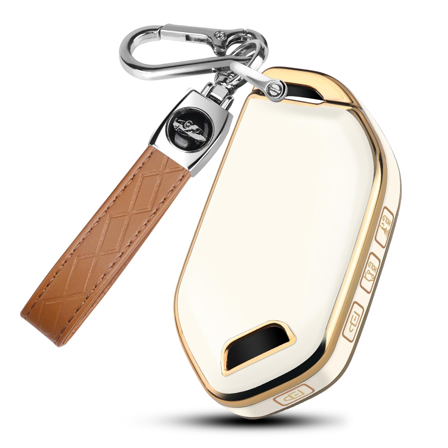Photo 1 of FT FUNTOR KIA Key Fob Cover with Keychain (5 Button)