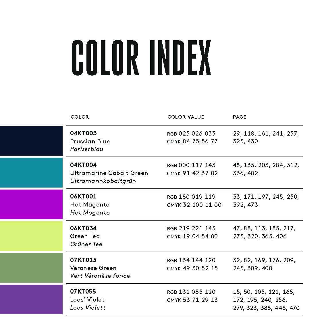 Working with Color: Library of 400 Combinations
