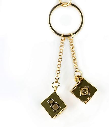 Vista 2 de SalesOne LLC Star Wars Han Solo Lucky Sabacc - Llavero de dados, Latón