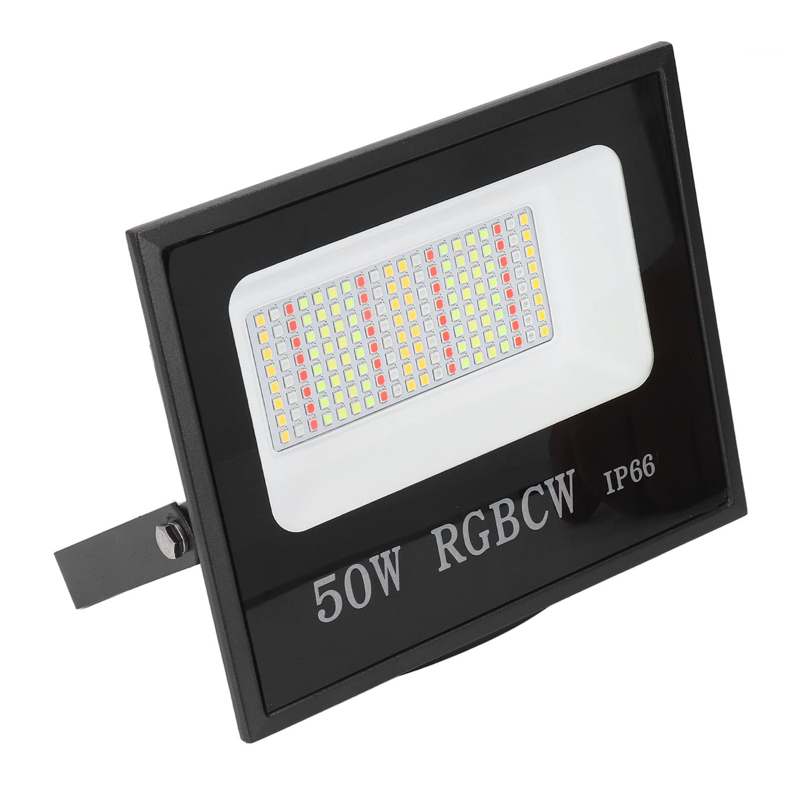 Faretto LED, Impermeabile IP66, 50W RGB | Temporizzazione ad alta efficienza energetica, controllo BT APP integrato, involucro in alluminio, paralume in vetro