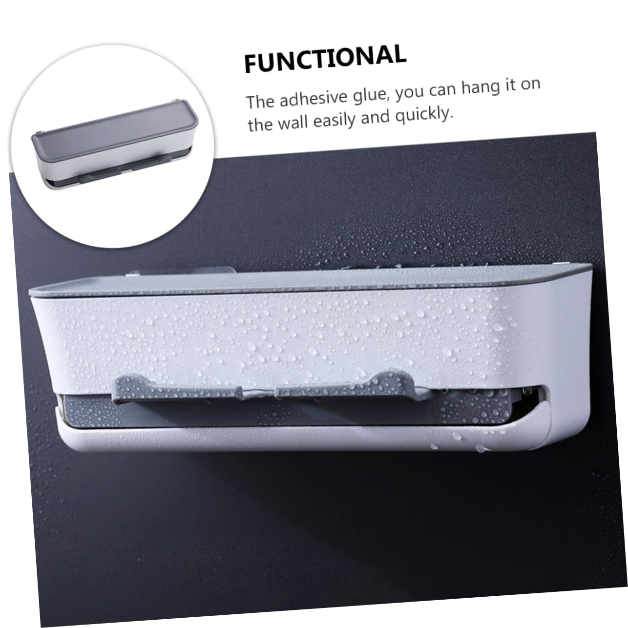 MOLUCKFU 1pc Chopstick Cage Kitchen Drainer Basket Contertop Silverware Hanger Chopsticks Holder Case Wall Hanging Utensil -mounted Chopstick Rack Tabletop Pen Holder Grey Plastic