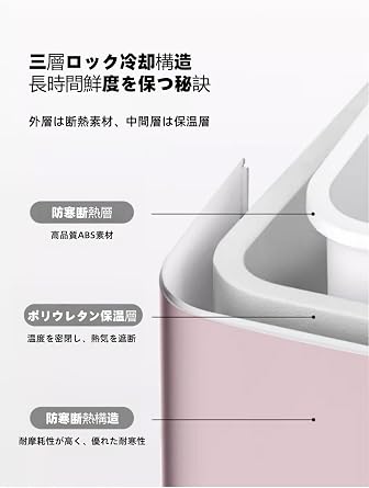 Refrigerator, 1.1 gal 4 L, Portable, Mini Compact Freezer System, Freestanding Refrigerator, For Car or Desk, Drink & Cosmetics Storage, Office, Room White, Mirror Panel