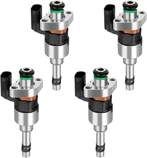 Fuel Injectors 6 Holes Set of 4 Compatible with 2016-2019 Chevrolet Cruze 2018-2020 Equinox 2016-2020 Malibu 2018-2020 GMC Terrain 2016-2019 Buick Encore Replace 55577403