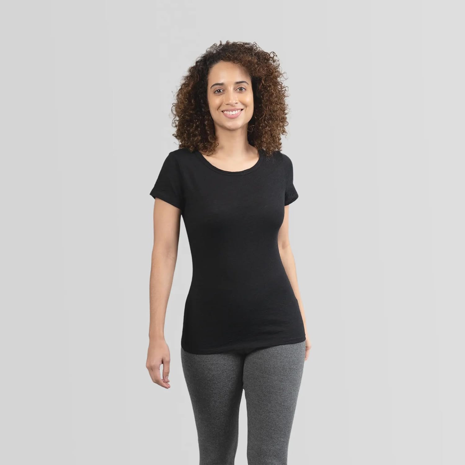 Women's Alpaca Wool T-Shirt - Image 2