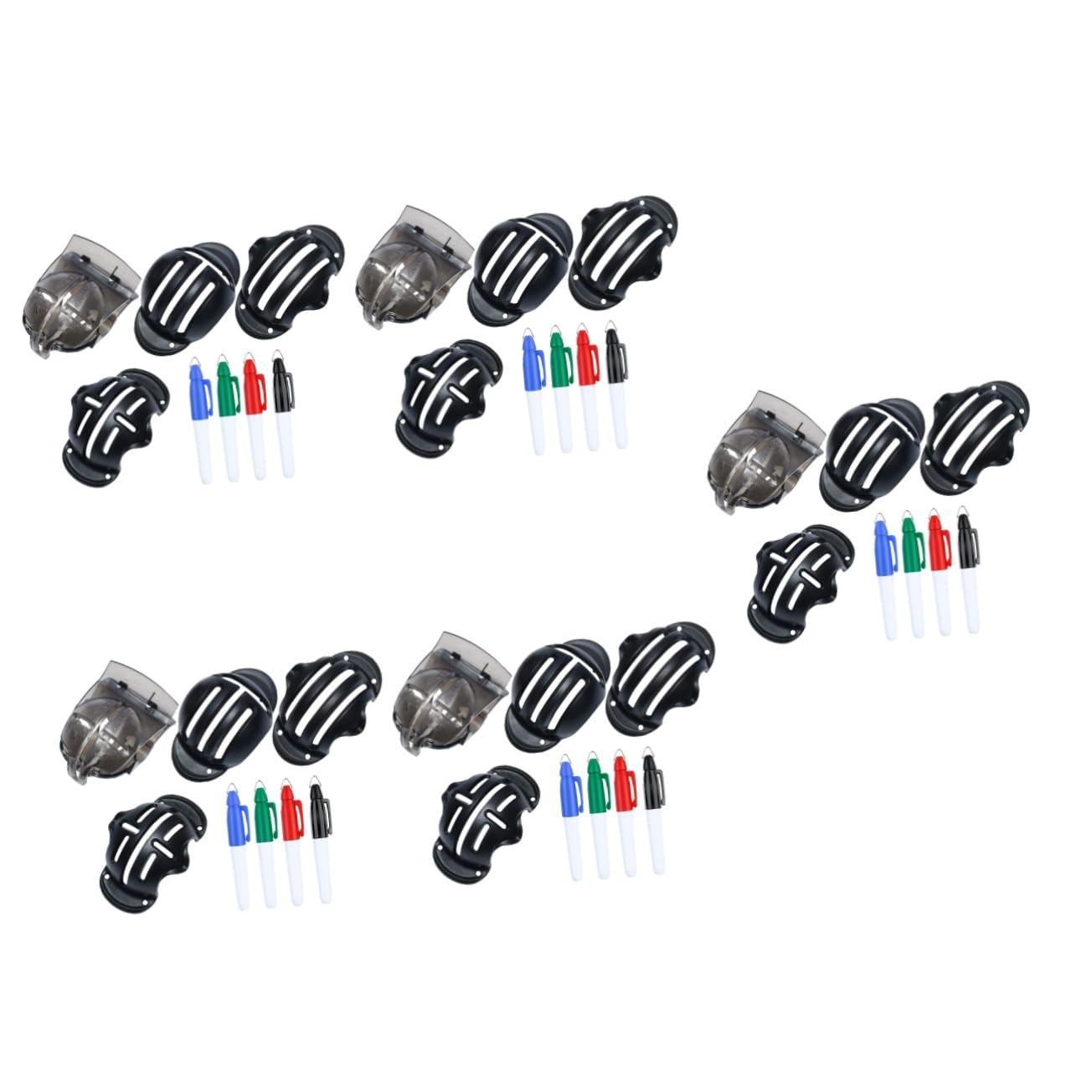 BESTonZON Zeilenzeichnung Set Golfmarker Linienmarkierung Markierungsgolf Werkzeug Golflinie Schublade Hersteller von Golflinien Golfzubehör Markierstift Stift malen Zufällige Farbe