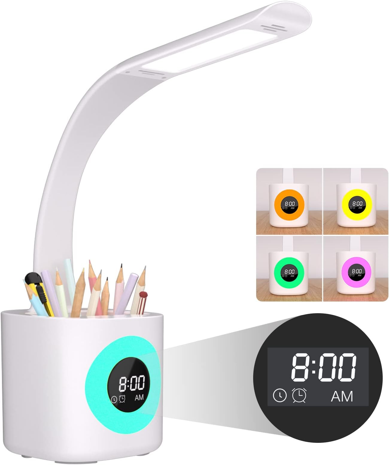 T3 Desk Lamp White