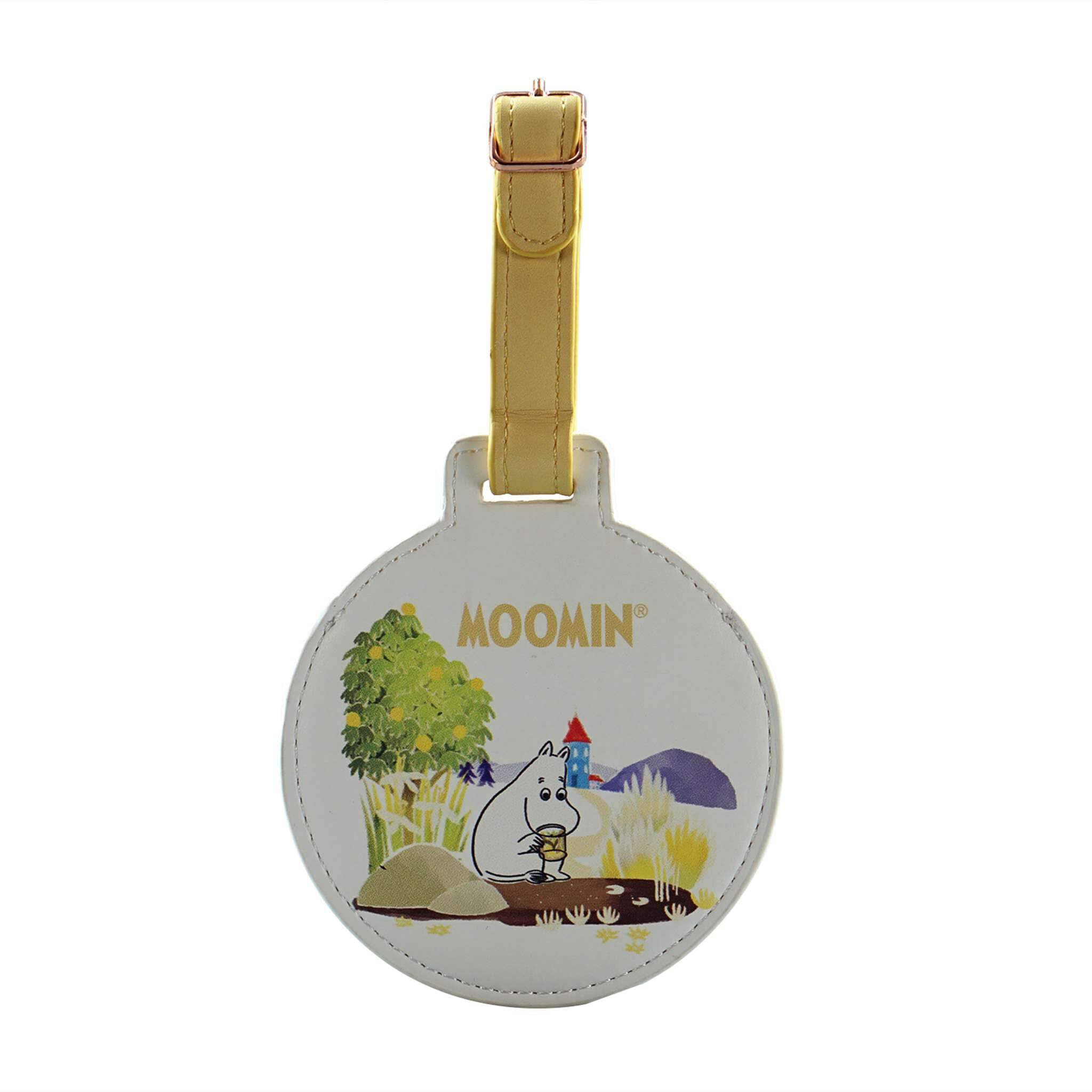 NEW Luggage Tag PU Shaped - Moomin (Pond)
