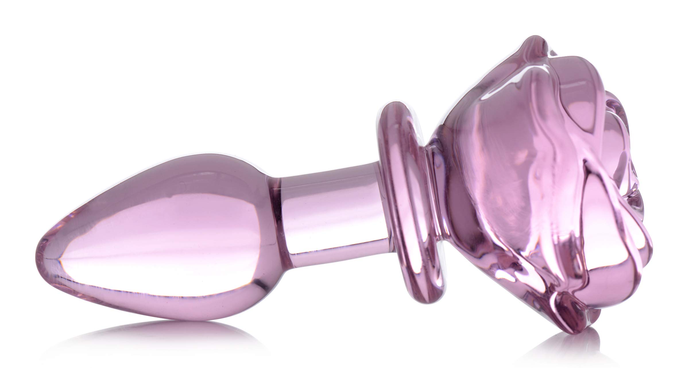 Amazon.com: Pink Rose Glass Anal Plug - Small : Health & Household