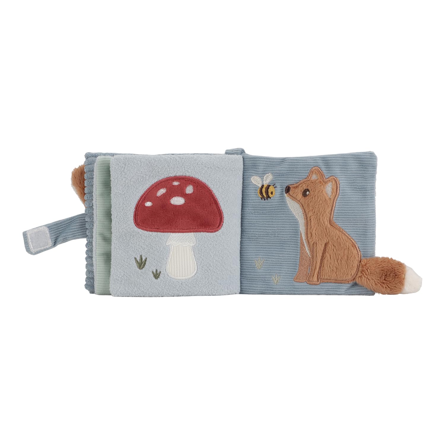 Little Dutch 8919 Forest Friends - Libro de visitas de tela, color azul