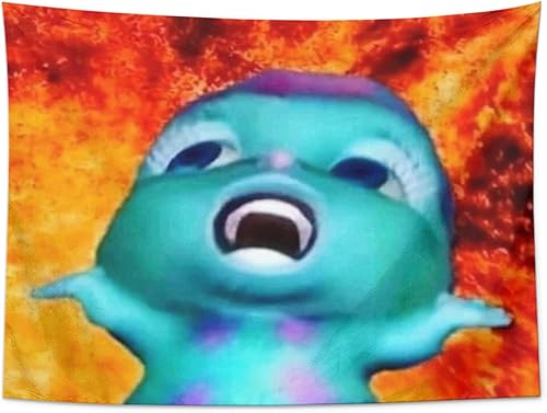 Miniatura 1 de Bibble Meme Beliefs Happiness Tapiz Gaslight Gatekeep Girlboss Tapices Divertido Meme Colgante de Pared Pequeño Tapiz Banner Arte de Pared Fondo