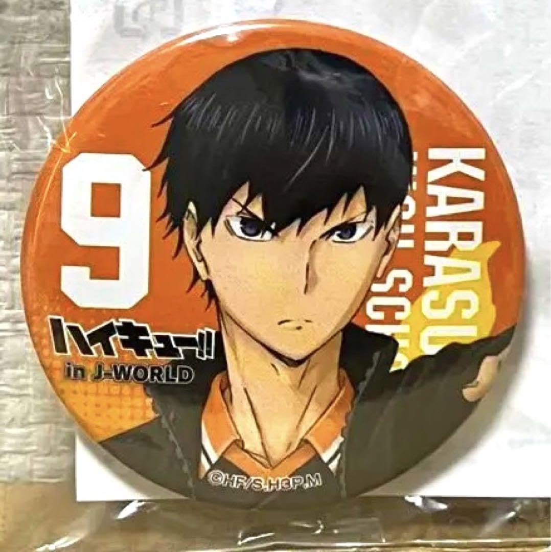 Amazon.co.jp: ハイキュー JWORLD 坂ノ下商店 缶バッジ 影山飛雄 RM65Z