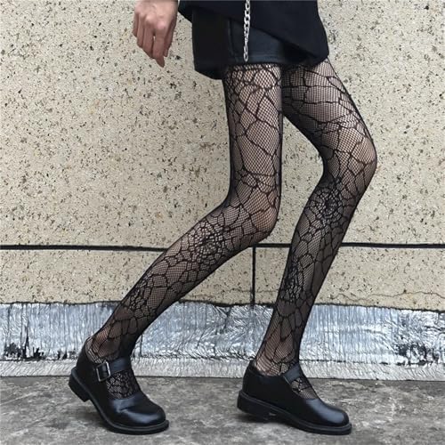 Image of Snake Fishnet Tights, Skull Spiderweb Fishnets, Star Tights, Fish Net Stockings for Women Sexy