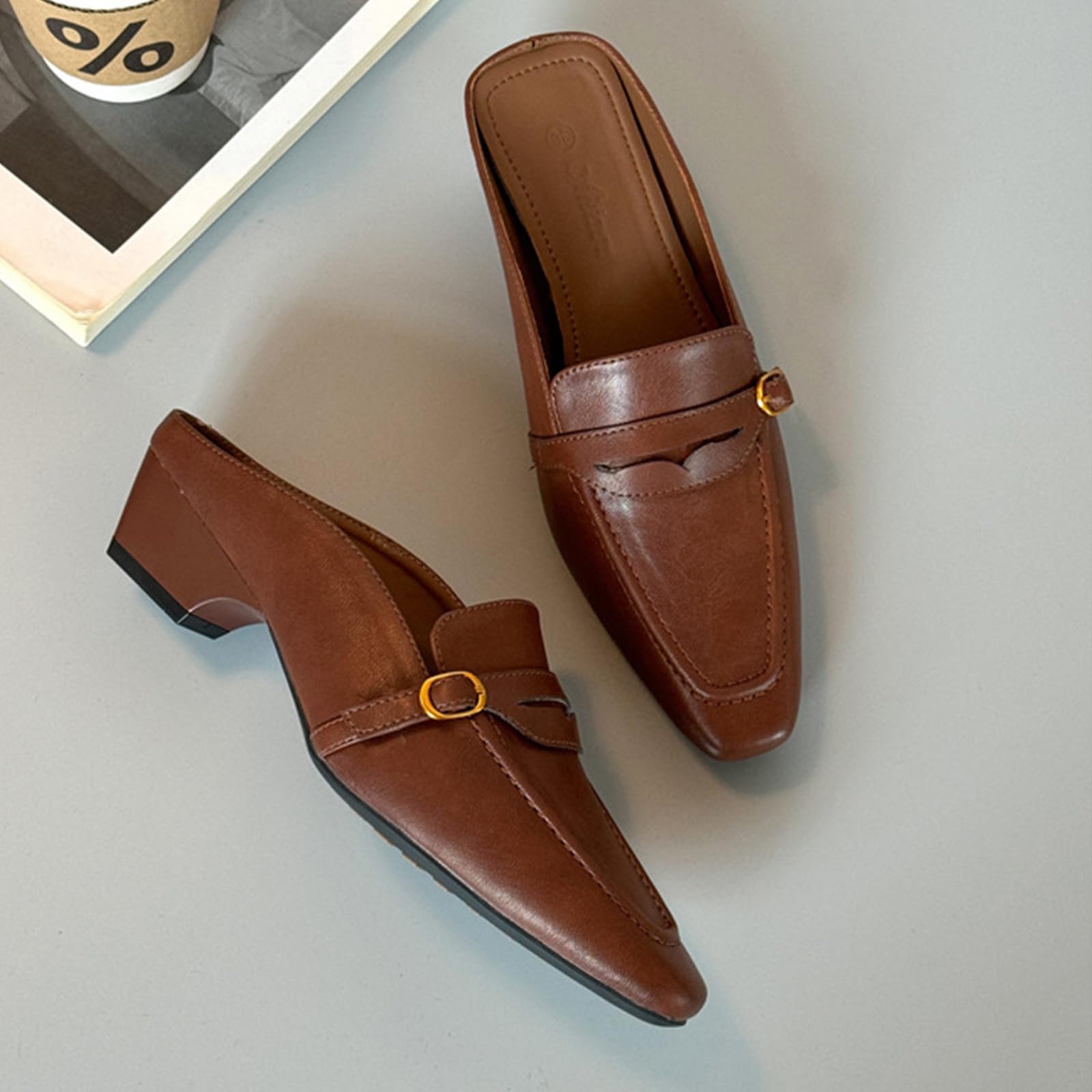 Mules Donna Casual Estive Viaggio Quotidiano | Viaggi Vacanza, Passeggiate In Città, Stile Weekend, Guardaroba Stagionale
