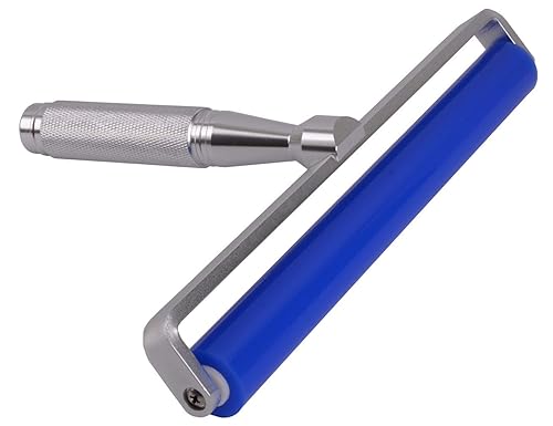 Miniatura 10 de Pegamento de goma de silicona de 4 a 20 pulgadas, rodillo suave, limpiador de discos de vinilo, rueda de escobilla de goma antiestática, recolección