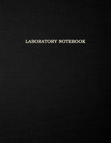 Laboratory Notebook: Lab Notebook with 100 Numbered Pages, Professional Grade, 4x4 Grid Layout (4 Squares per Inch), 8.5x11, Quick Reference Science Tables