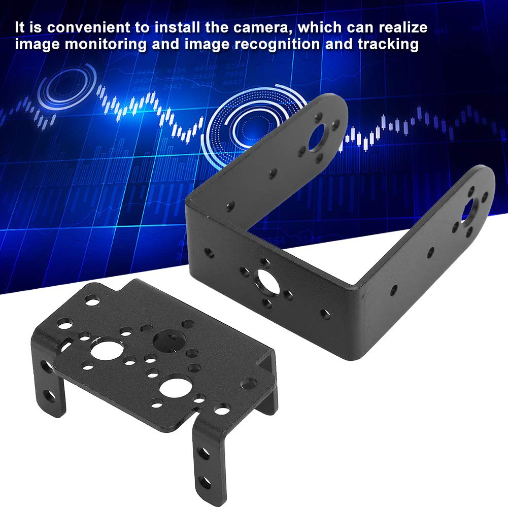 Aluminum Alloy Servo Suppor, Servo Motor Bracket Metal Servo Controller Durable Servo Motor Kit for Mg995 Mg996r - Image 5