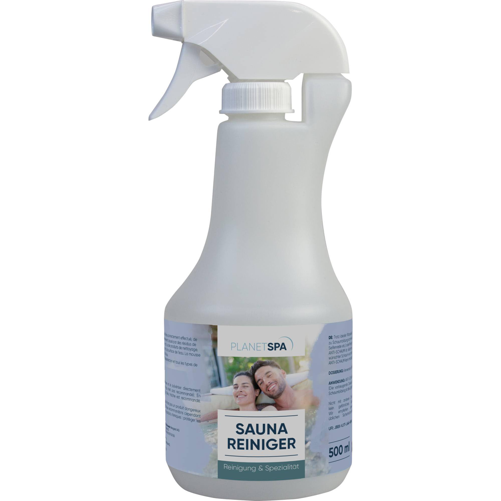 Planet Spa Sauna Sprüh-Reiniger 500 ml mit Sprühkopf