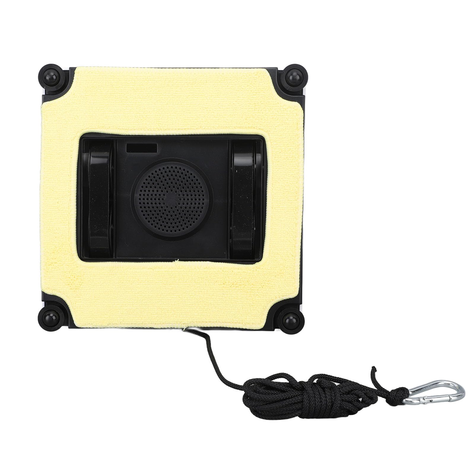 Robot do Czyszczenia Szkła, Automatyczny środek do Czyszczenia Okien 80 W Niski Poziom Hałasu 100-240 V 2800 Pa Ssania Kwadratowy Kształt dla Domu (Wtyczka UE)
