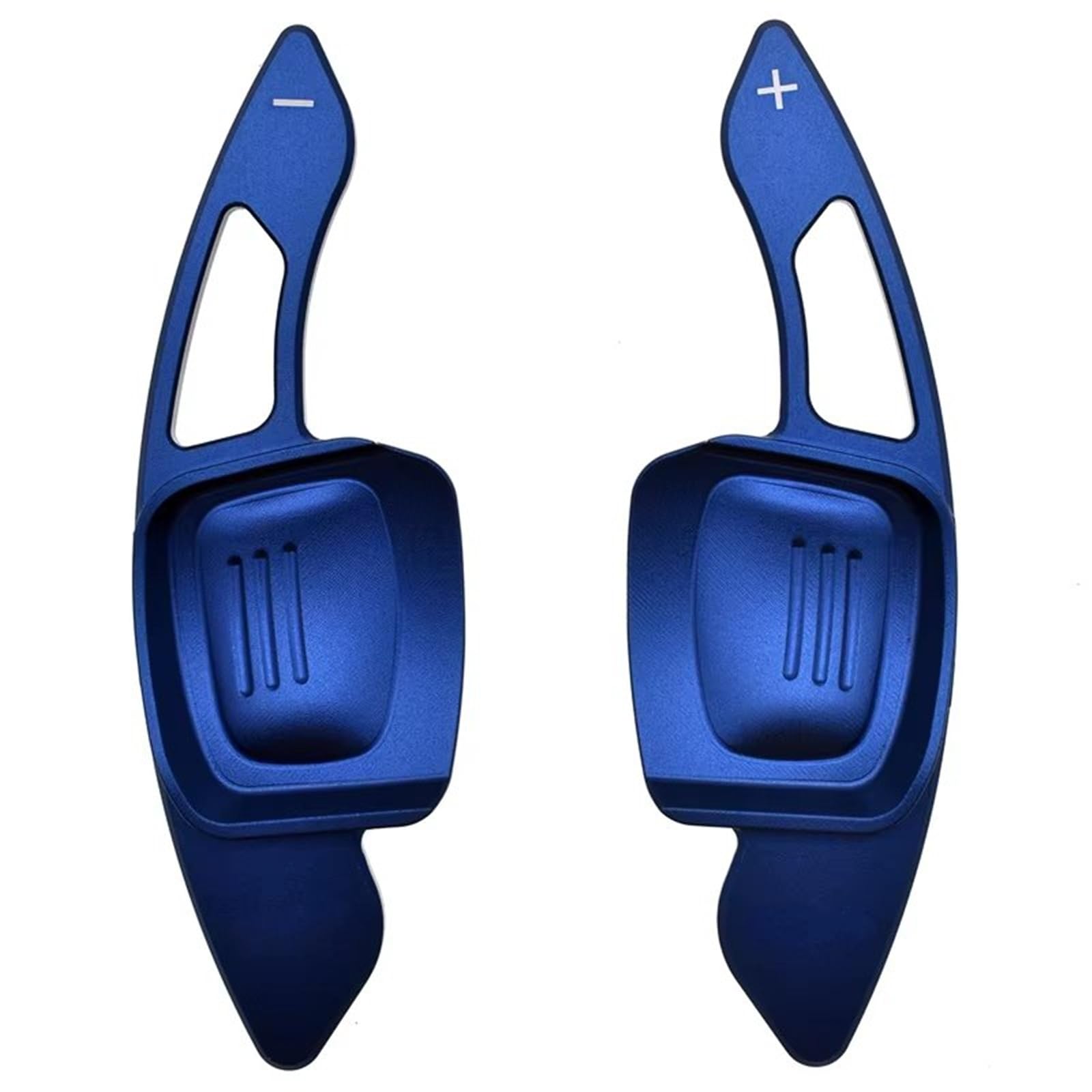 Compatible With VW For Touron 2017-2020 For Touareg For CC 2019-2020 Accessories Car Aluminium Steering Wheel Paddle Shifters Car Interior Modification Paddle Shifter Extension(Aluminum blue)