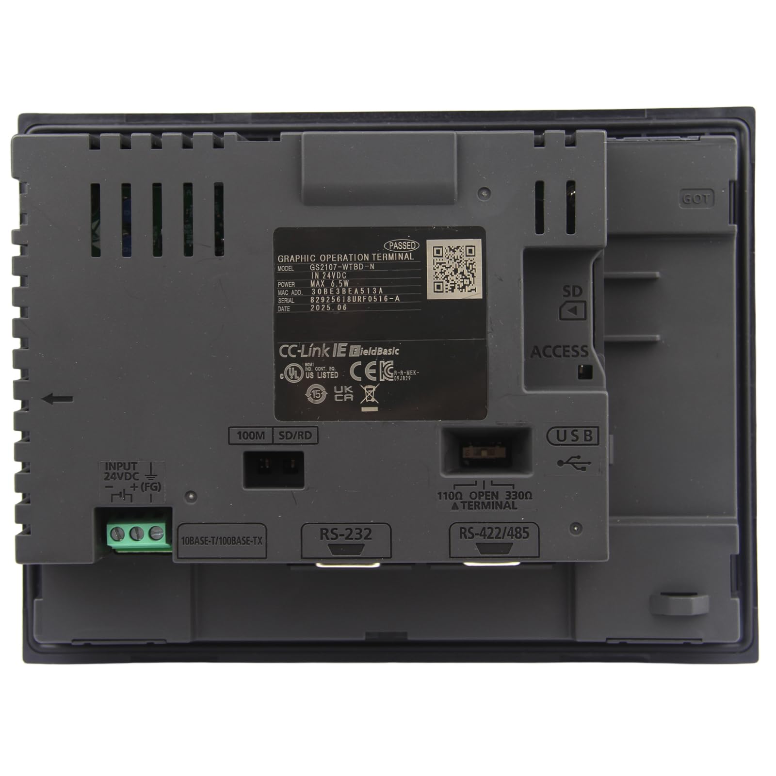 Console HMI tactile GS2107-WTBD-N compatible avec moniteur couleur GS2107-WTBD - 8