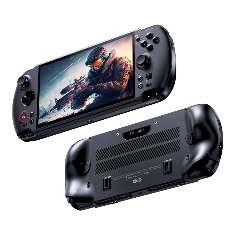 WEELIAO GPD WIN 5 Console de Jeu Portable, Écran 7 Pouces 120 Hz, AMD Ryzen AI Max+ 395, PC de Jeu, Jusqu'à 128 Go de RAM LPDDR5, Batterie Détachable 80 Wh (AMD Ryzen AI Max+ 395-32GB RAM+2TB SSD)