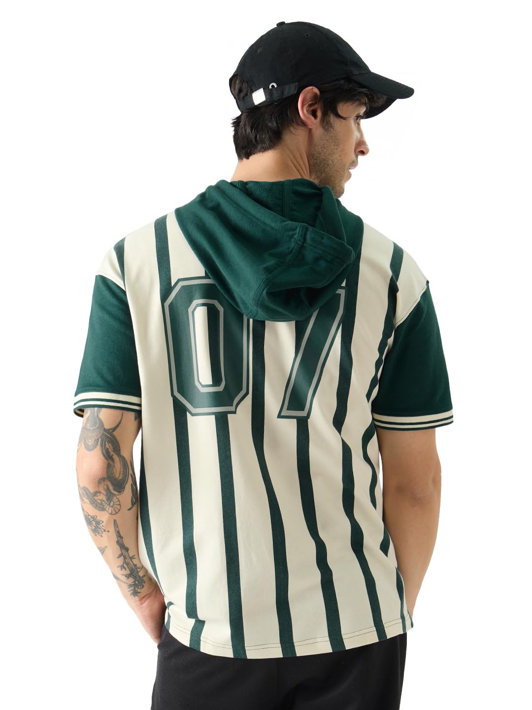 Official Harry Potter: Slytherin Rugby Set Hooded T-Shirts