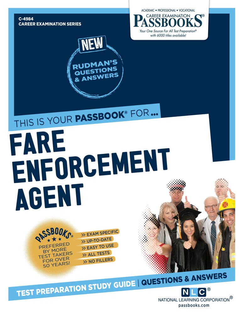 Fare Enforcement Agent: Passbooks Study Guide (Career Examination, 4984)