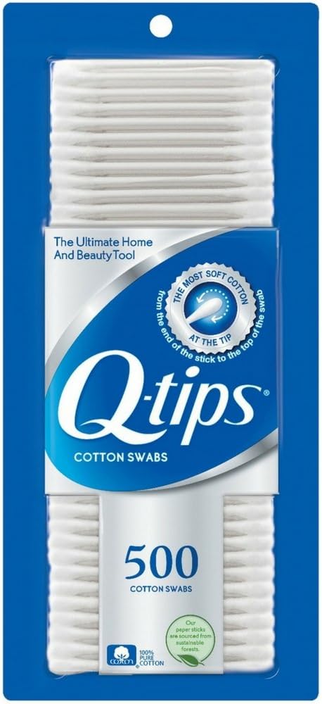 Q-tips Cotton Swabs 500 Count