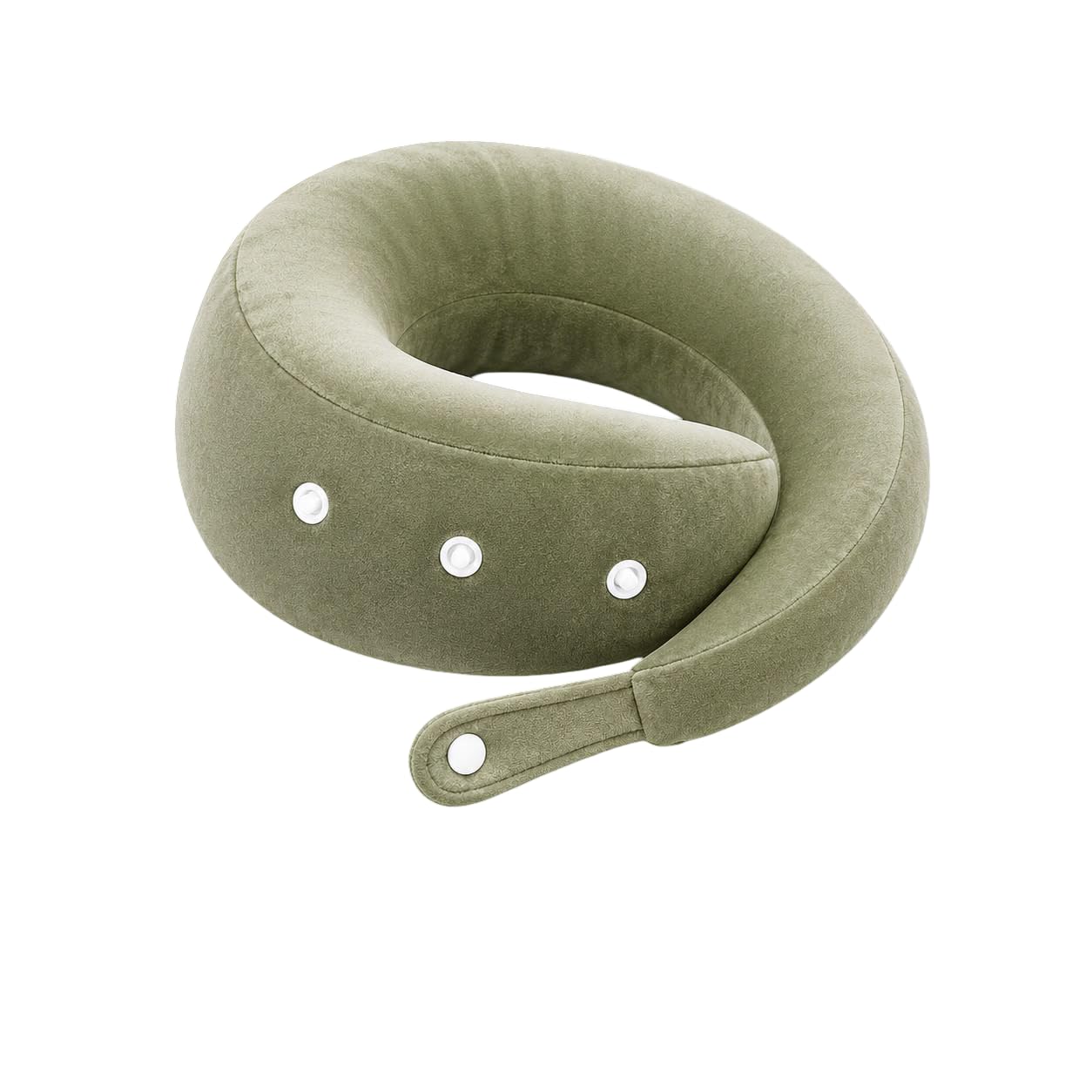 plumzy premium travel neck pillow | comfortable support, soft memory foam neck cushion, flight, car, office & travel, adjustable neck support, lightweight design