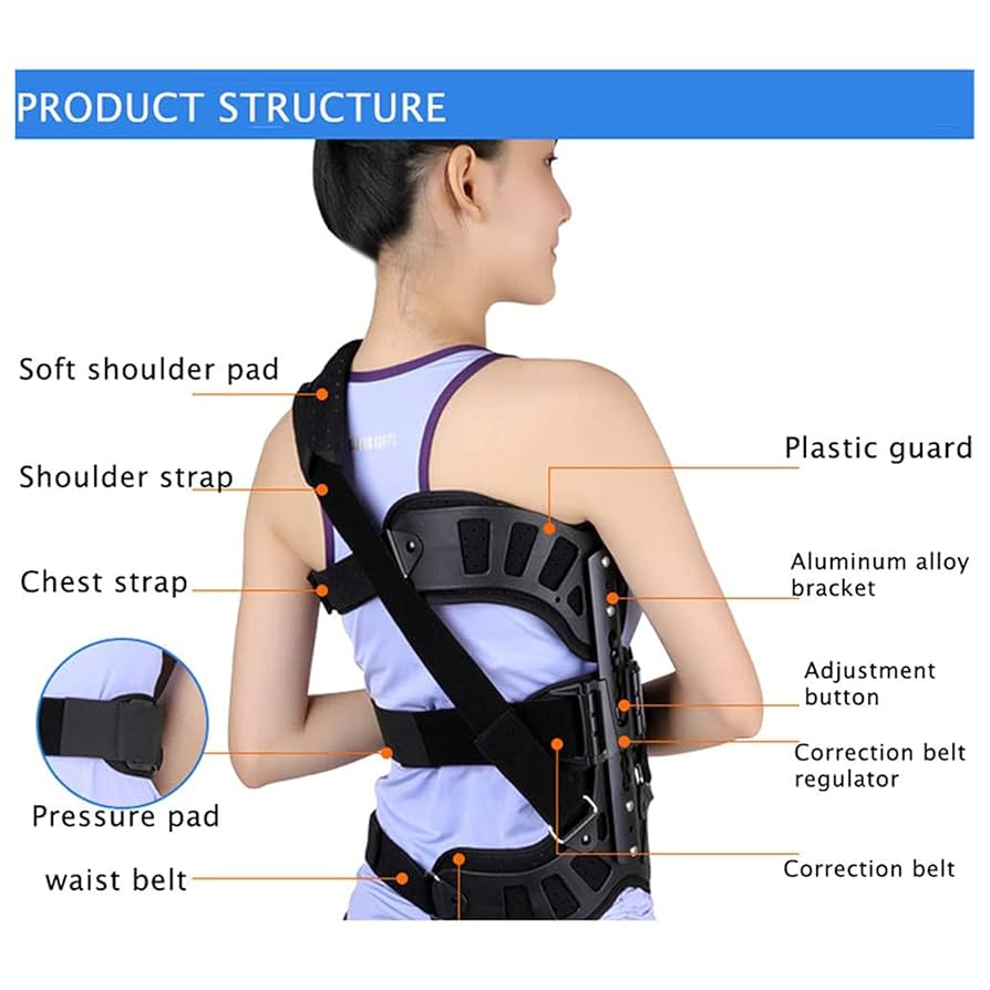 側弯症 術後 コルセット 医療用 男女兼用 姿勢矯正姿勢改善 Amazon | 脊柱側弯症の姿勢矯正器バックブレース脊椎コルセットベルト