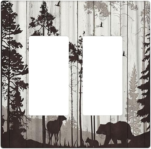 Miniatura 188 de Cubiertas de salida iridiscentes abstractas coloridas nubes dúplex de 1 cuadrilla, placa de cubierta de interruptor de luz arco iris, placas