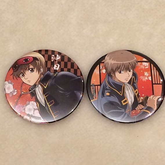 Amazon 沖田総悟 2個セット 銀魂 缶バッジ アニメジャパン トレーディング缶バッジ Part 6 Aj18 ブロッコリー 沖田 総悟 缶バッチ ジュエリー 通販