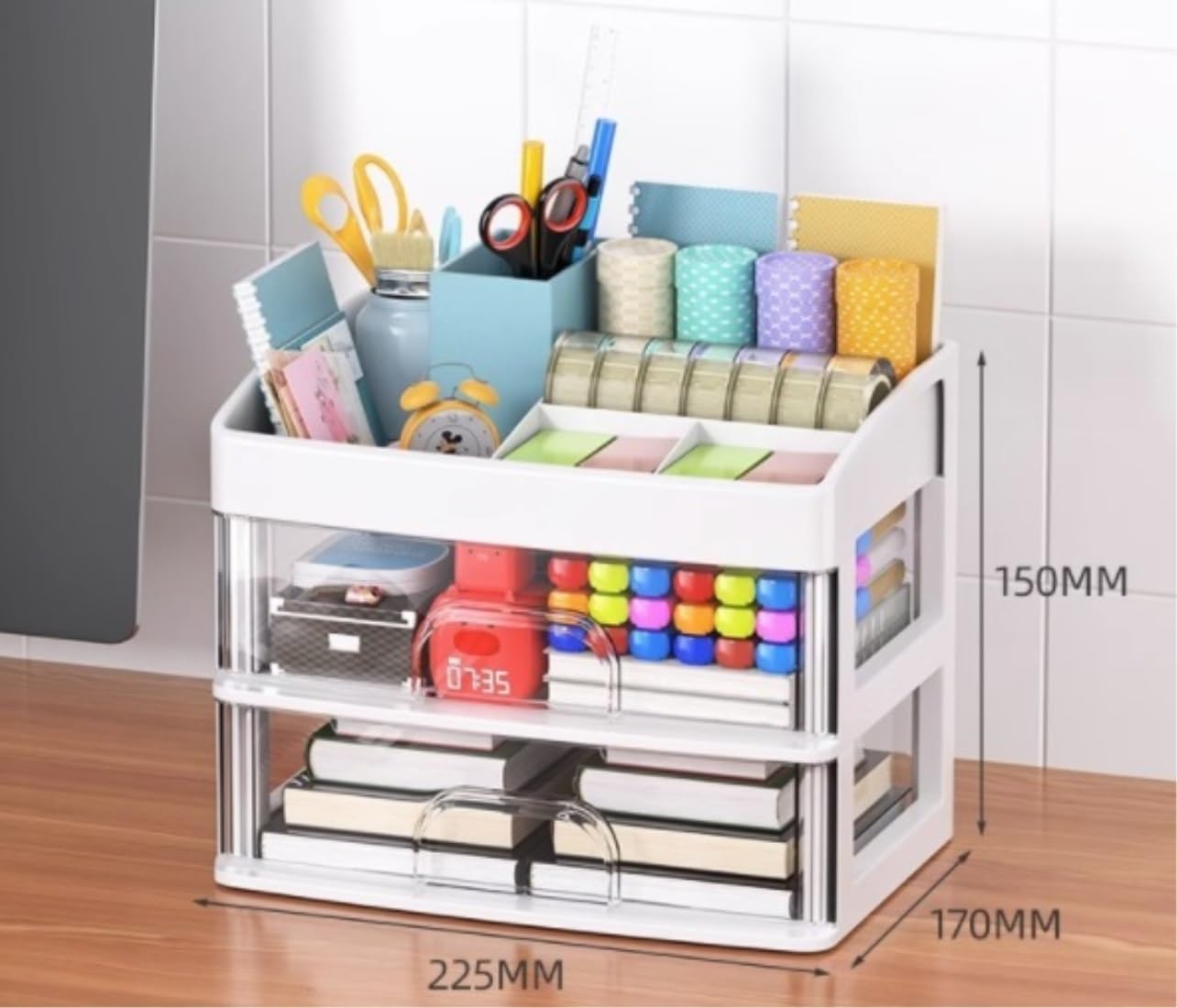 Organizer Scrivania Organizzatore Scrivania Organizer Da Scrivania Con Cassetti Portaoggetti Da Scrivania Portaoggetti Da Scrivania Trasparente Per Articoli Per Ufficio Cosmetici Domestici Portapenne
