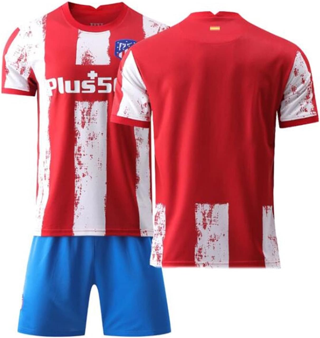 サッカーユニフォーム アトレティコマドリードジャージ21 22ニューシーズンホームアダルトサッカージャージ大人用練習着 ジュニア サッカーユニフォーム キッズ用 通気性ユニセックス 上下セット サッカークラブユニフォーム誕生日プレゼント ジュニア マッチ