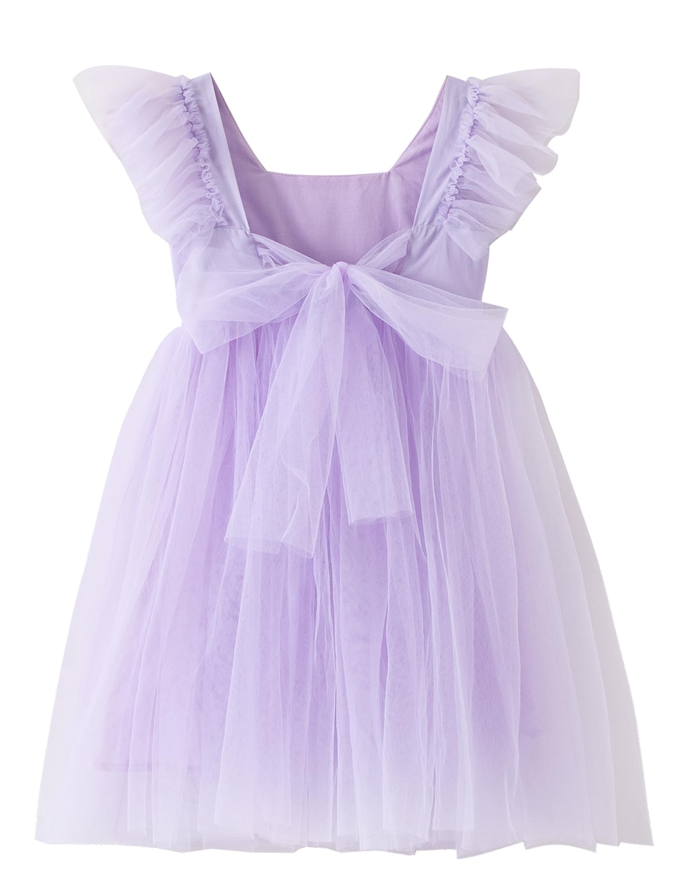 Tutu.kk Toddler Girls Vintage Party Dress A-Line Tulle Flower Girl Dresses