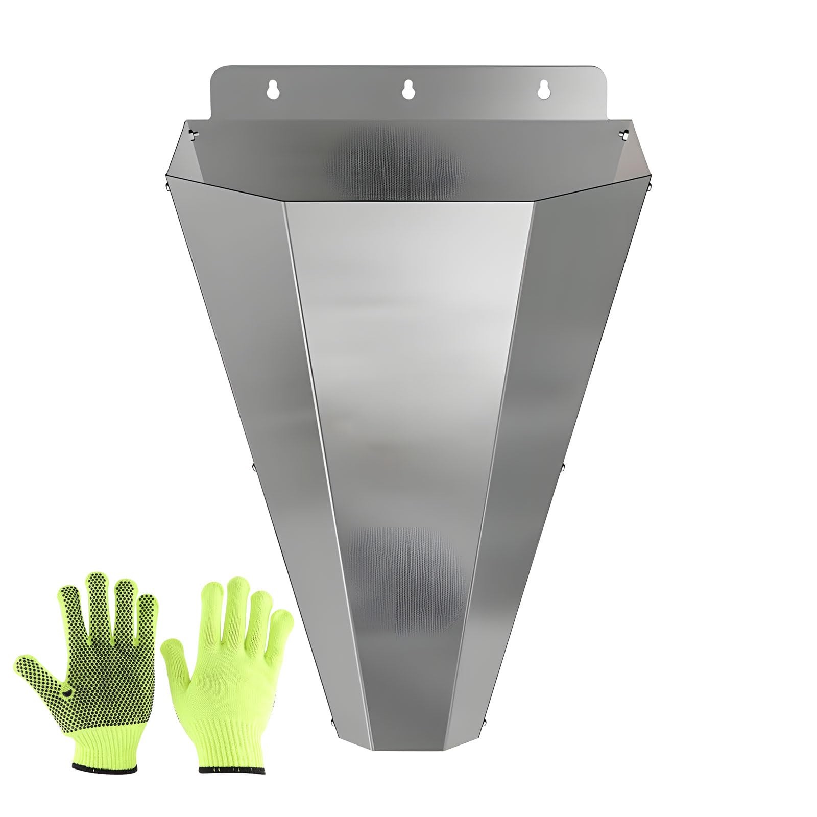 Buxuaaaa Of 1 Poultry Handling Point Includes Gauntlets Direct Current Neat Face Three Mounting Cavities for Secure Installation Poultry Handling Tool