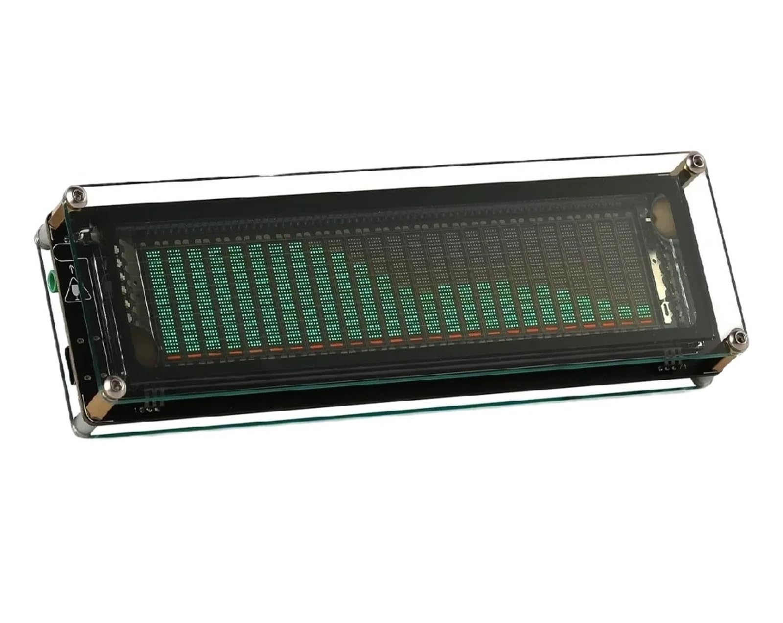 AK2515 MIC Audio Spectrum Analyzer VFD Sound Level Meter VU Meter Screen Display Music Spectrum Display Indicator