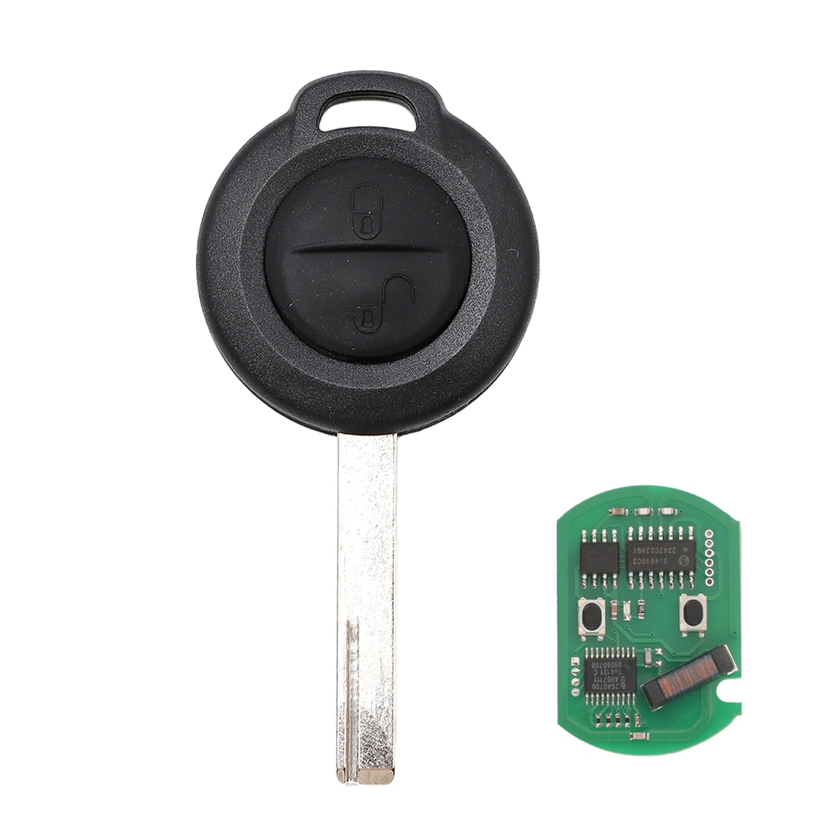 Smart Key - Mando a distancia con 2 botones para Forfour 454 (433 MHz)